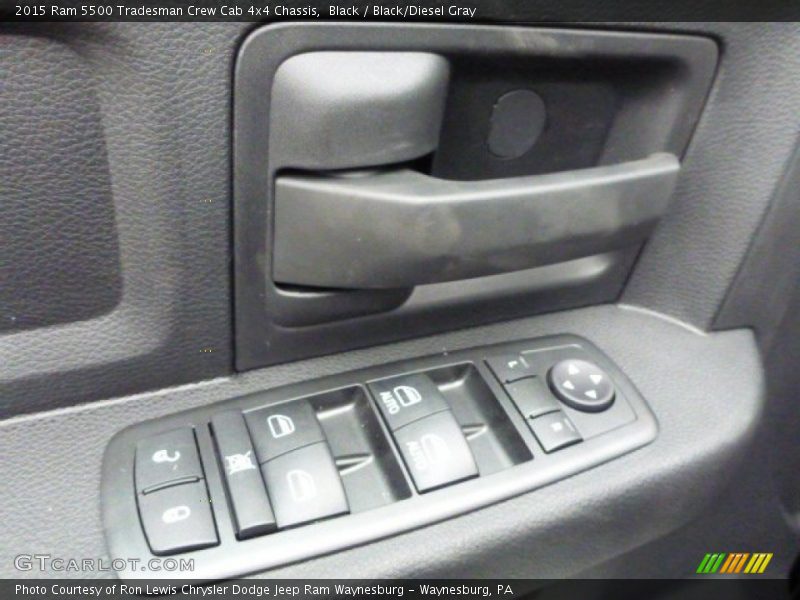 Controls of 2015 5500 Tradesman Crew Cab 4x4 Chassis