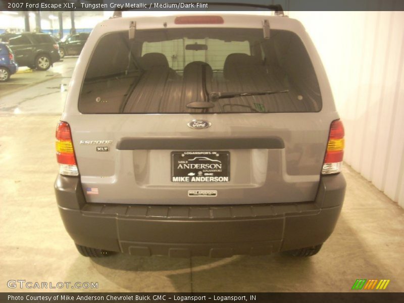 Tungsten Grey Metallic / Medium/Dark Flint 2007 Ford Escape XLT