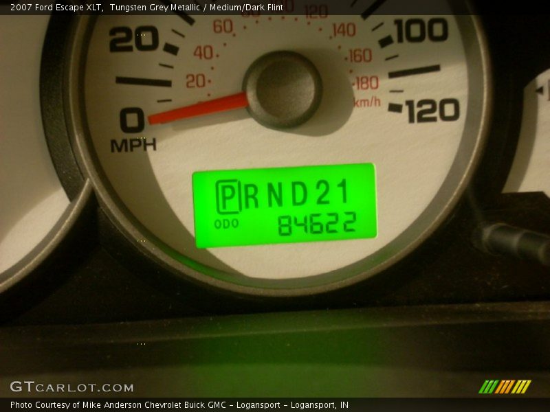 Tungsten Grey Metallic / Medium/Dark Flint 2007 Ford Escape XLT