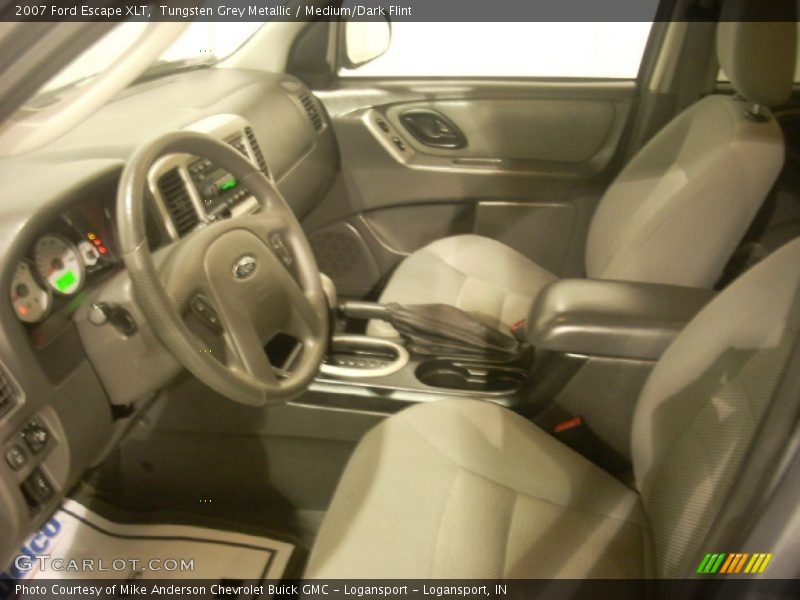 Tungsten Grey Metallic / Medium/Dark Flint 2007 Ford Escape XLT