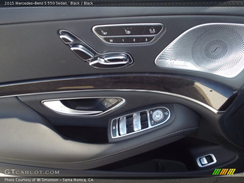 Black / Black 2015 Mercedes-Benz S 550 Sedan