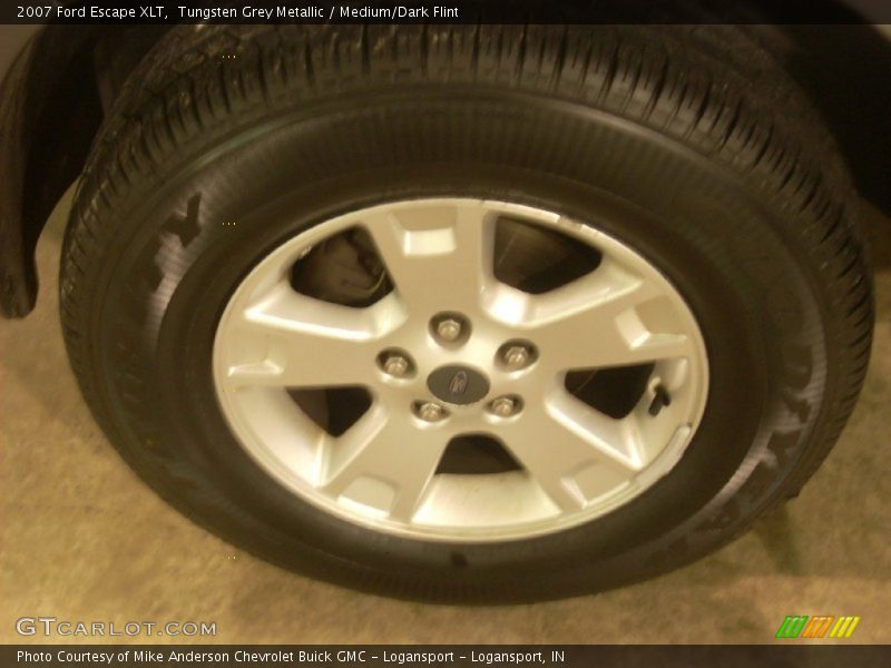 Tungsten Grey Metallic / Medium/Dark Flint 2007 Ford Escape XLT