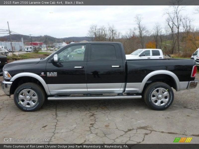 Black / Black 2015 Ram 2500 Laramie Crew Cab 4x4