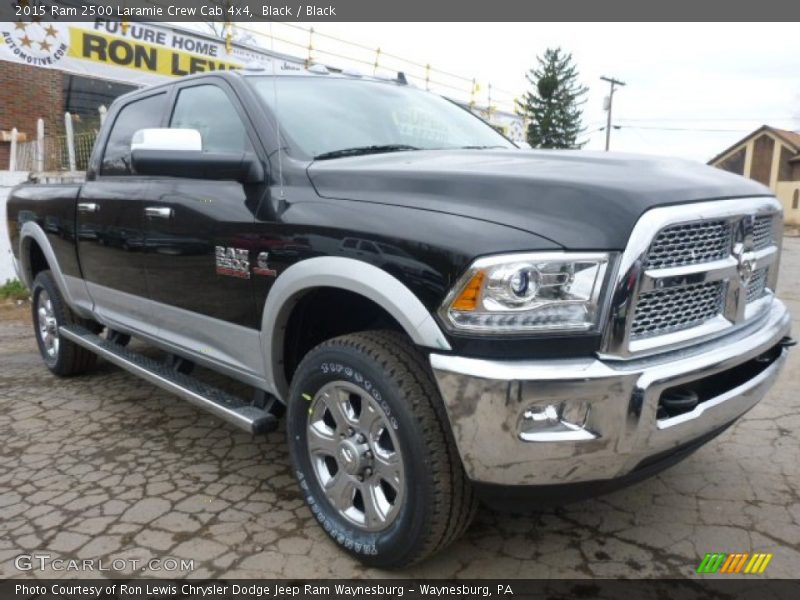 Black / Black 2015 Ram 2500 Laramie Crew Cab 4x4