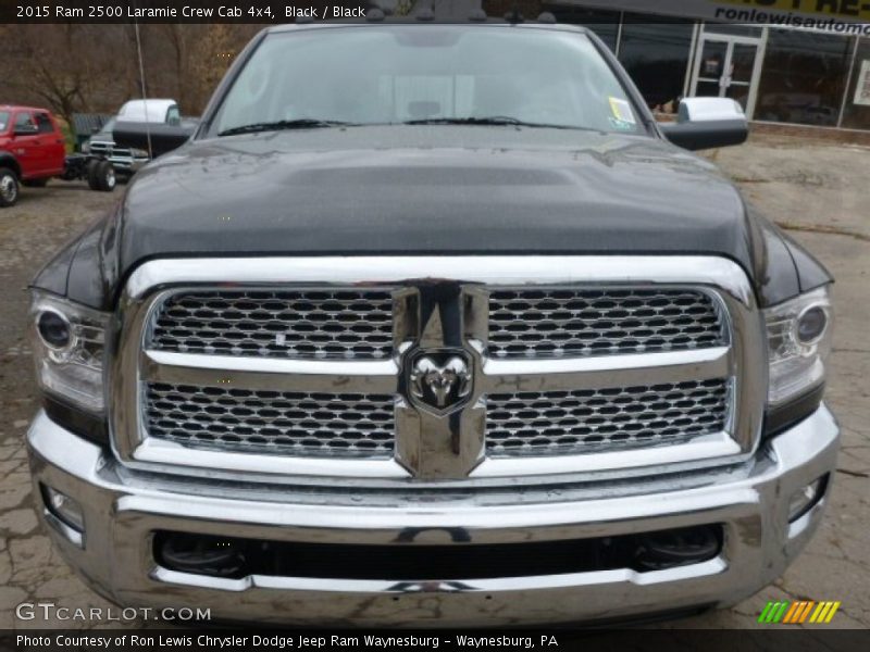 Black / Black 2015 Ram 2500 Laramie Crew Cab 4x4