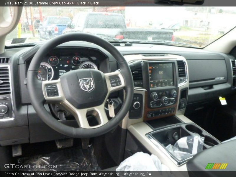 Black / Black 2015 Ram 2500 Laramie Crew Cab 4x4
