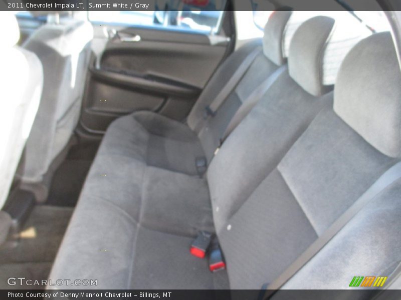 Summit White / Gray 2011 Chevrolet Impala LT