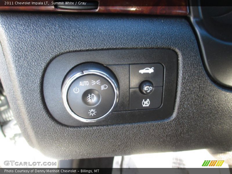 Summit White / Gray 2011 Chevrolet Impala LT