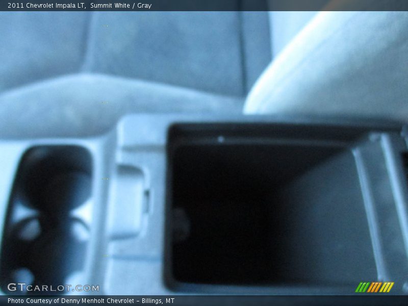 Summit White / Gray 2011 Chevrolet Impala LT