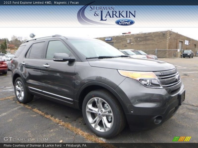 Magnetic / Pecan 2015 Ford Explorer Limited 4WD