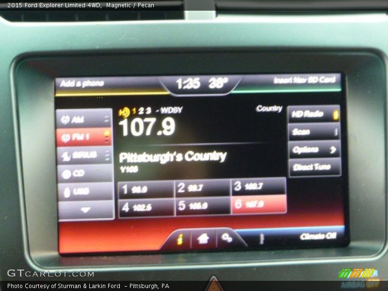 Magnetic / Pecan 2015 Ford Explorer Limited 4WD