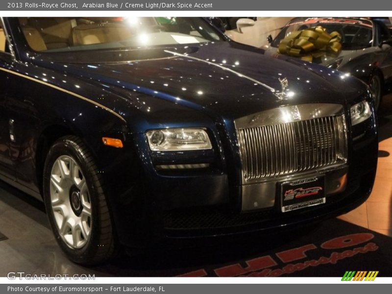 Arabian Blue / Creme Light/Dark Spice Accent 2013 Rolls-Royce Ghost