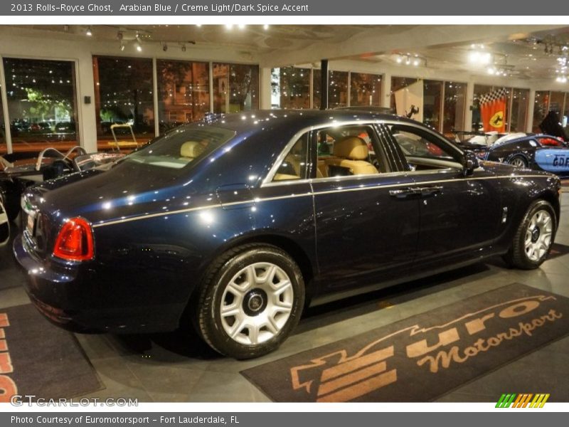 Arabian Blue / Creme Light/Dark Spice Accent 2013 Rolls-Royce Ghost