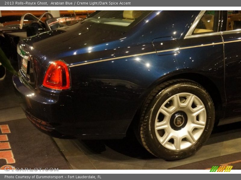 Arabian Blue / Creme Light/Dark Spice Accent 2013 Rolls-Royce Ghost