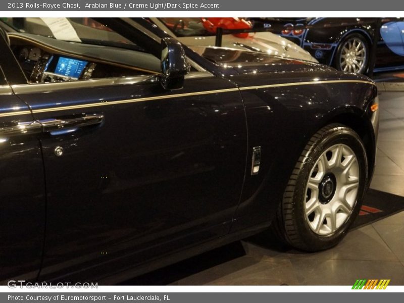 Arabian Blue / Creme Light/Dark Spice Accent 2013 Rolls-Royce Ghost