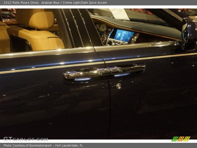 Arabian Blue / Creme Light/Dark Spice Accent 2013 Rolls-Royce Ghost