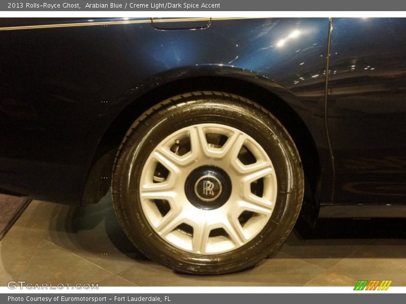 Arabian Blue / Creme Light/Dark Spice Accent 2013 Rolls-Royce Ghost