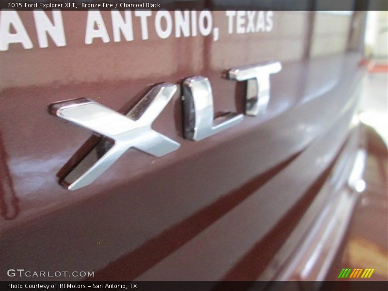 Bronze Fire / Charcoal Black 2015 Ford Explorer XLT