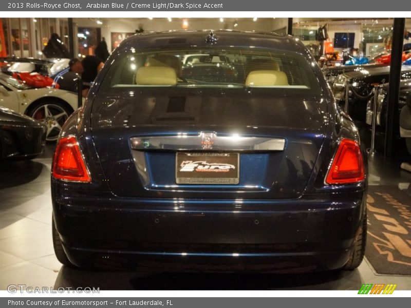 Arabian Blue / Creme Light/Dark Spice Accent 2013 Rolls-Royce Ghost