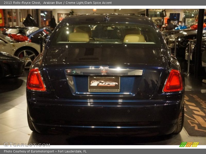 Arabian Blue / Creme Light/Dark Spice Accent 2013 Rolls-Royce Ghost