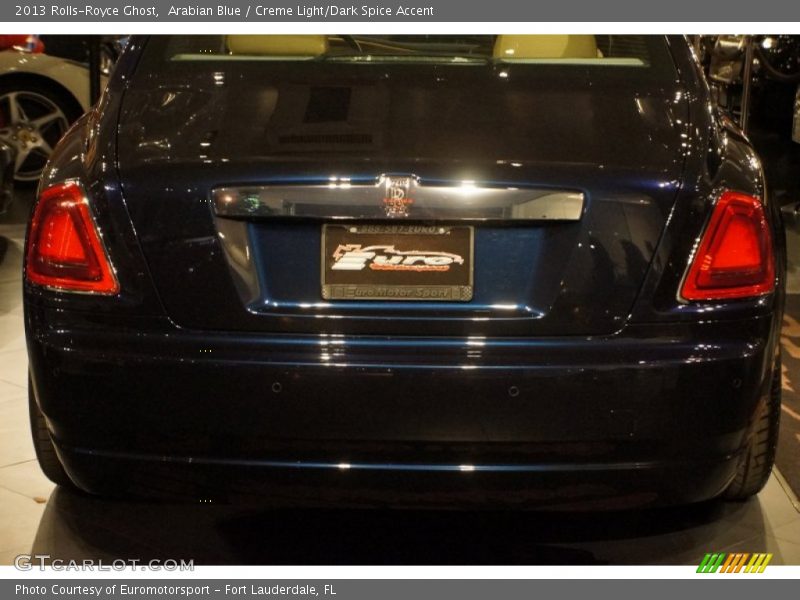 Arabian Blue / Creme Light/Dark Spice Accent 2013 Rolls-Royce Ghost