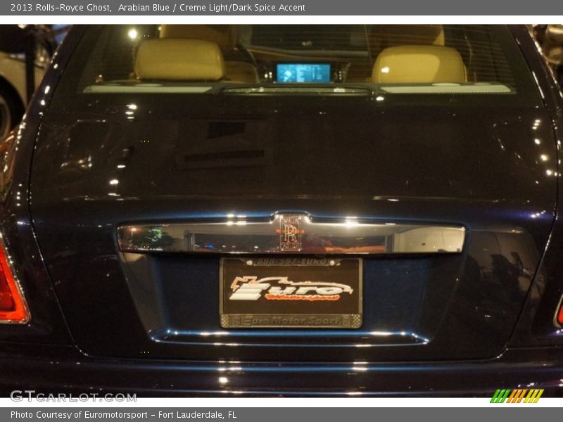 Arabian Blue / Creme Light/Dark Spice Accent 2013 Rolls-Royce Ghost