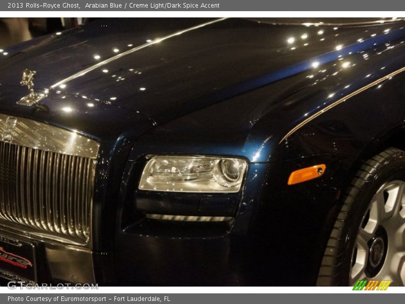 Arabian Blue / Creme Light/Dark Spice Accent 2013 Rolls-Royce Ghost