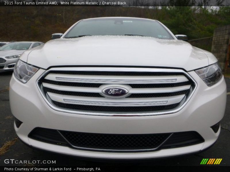  2015 Taurus Limited AWD White Platinum Metallic