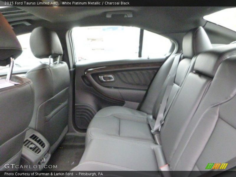 Rear Seat of 2015 Taurus Limited AWD