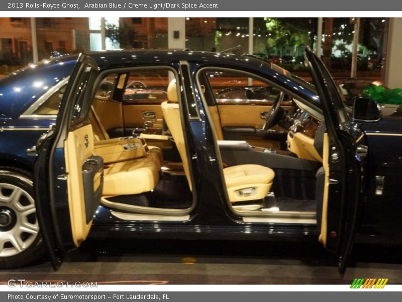 Arabian Blue / Creme Light/Dark Spice Accent 2013 Rolls-Royce Ghost