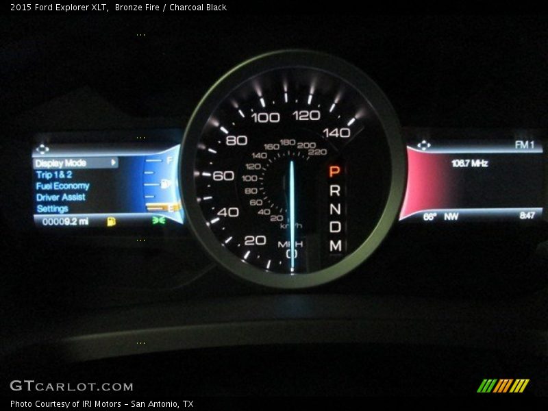 Bronze Fire / Charcoal Black 2015 Ford Explorer XLT