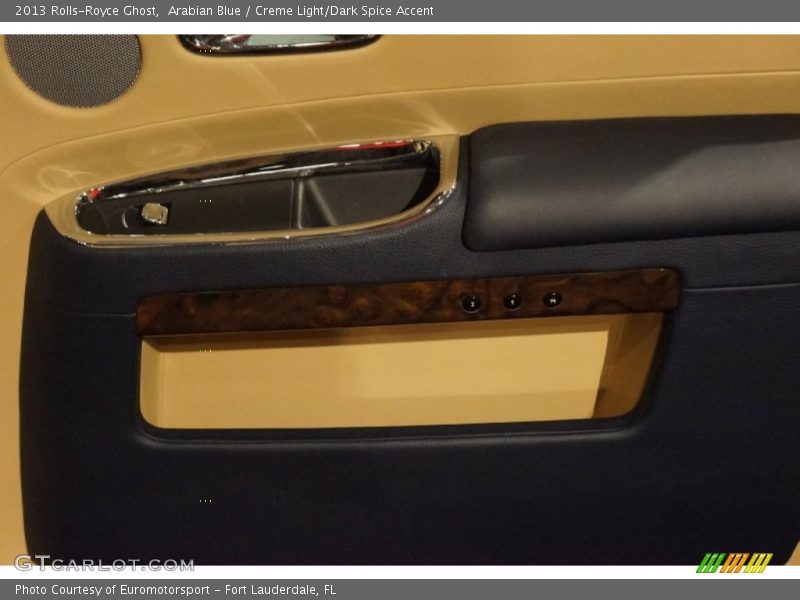 Arabian Blue / Creme Light/Dark Spice Accent 2013 Rolls-Royce Ghost