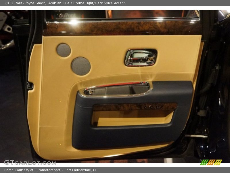 Arabian Blue / Creme Light/Dark Spice Accent 2013 Rolls-Royce Ghost
