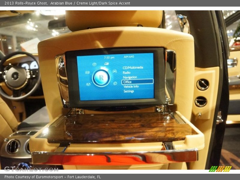 Arabian Blue / Creme Light/Dark Spice Accent 2013 Rolls-Royce Ghost