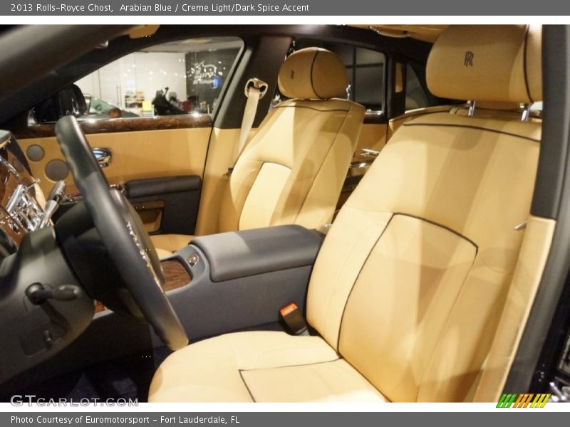 Arabian Blue / Creme Light/Dark Spice Accent 2013 Rolls-Royce Ghost
