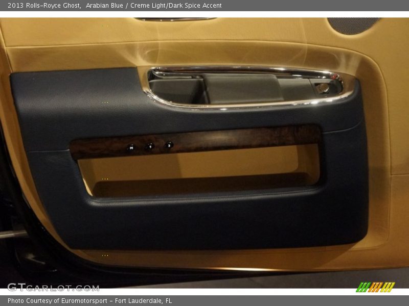 Arabian Blue / Creme Light/Dark Spice Accent 2013 Rolls-Royce Ghost