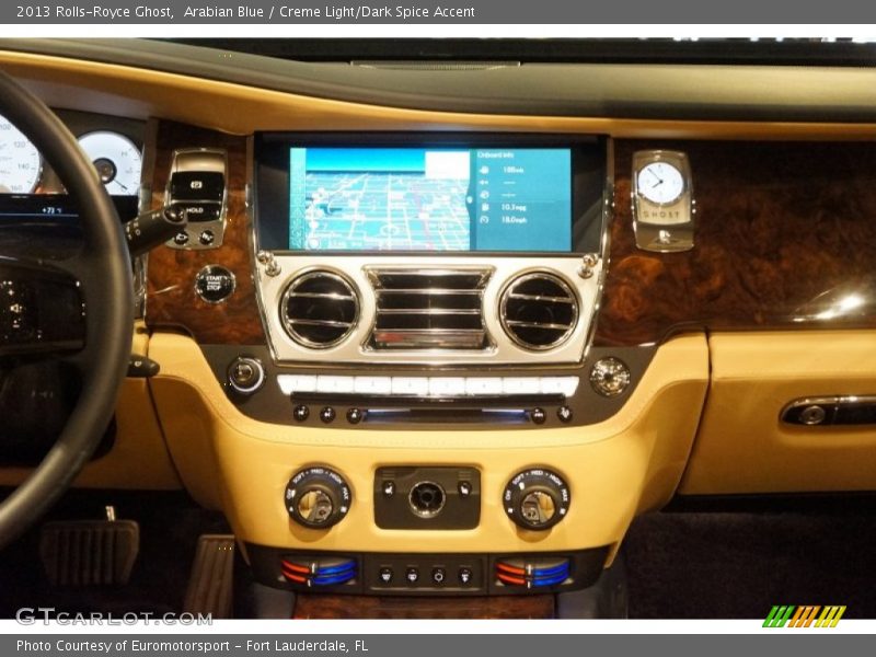 Arabian Blue / Creme Light/Dark Spice Accent 2013 Rolls-Royce Ghost