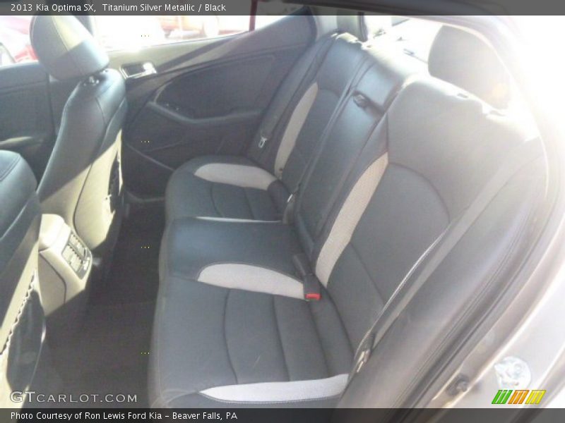 Titanium Silver Metallic / Black 2013 Kia Optima SX