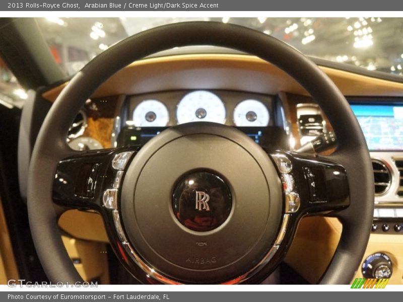 Arabian Blue / Creme Light/Dark Spice Accent 2013 Rolls-Royce Ghost
