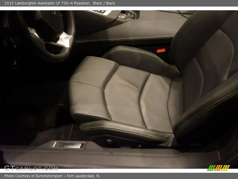 Black / Black 2015 Lamborghini Aventador LP 700-4 Roadster