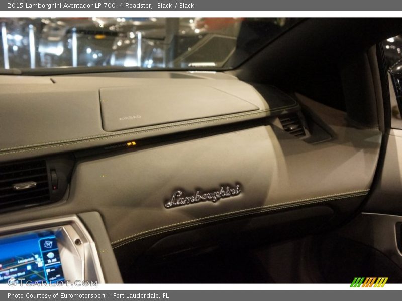 Black / Black 2015 Lamborghini Aventador LP 700-4 Roadster