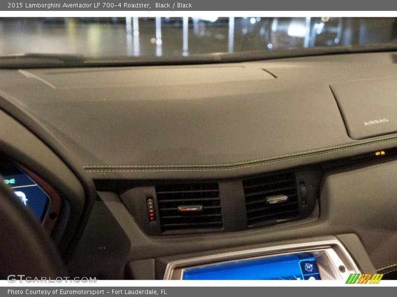 Black / Black 2015 Lamborghini Aventador LP 700-4 Roadster