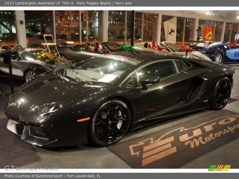Nero Pegaso (Black) / Nero Ade 2012 Lamborghini Aventador LP 700-4