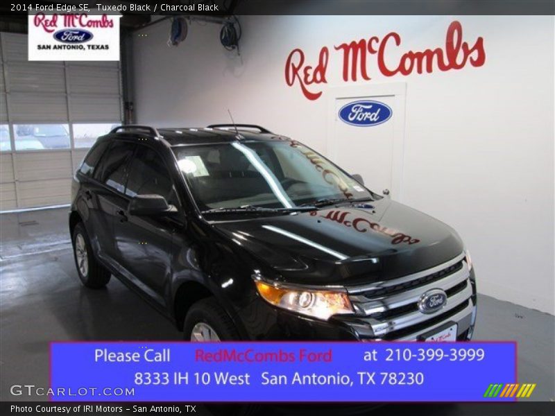 Tuxedo Black / Charcoal Black 2014 Ford Edge SE