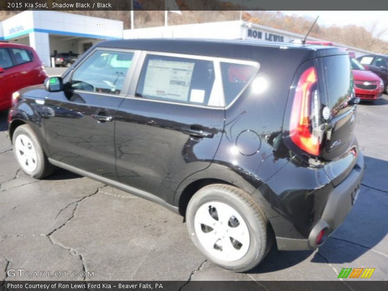 Shadow Black / Black 2015 Kia Soul