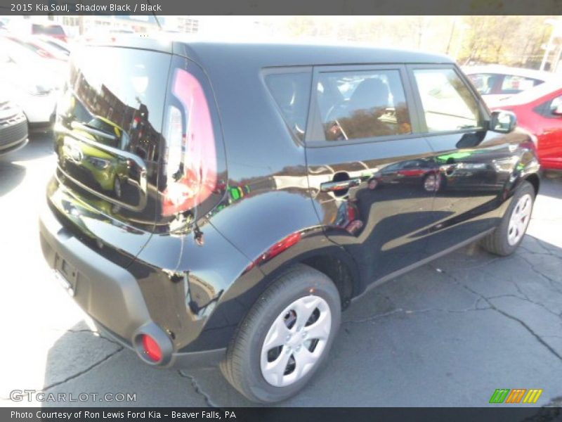 Shadow Black / Black 2015 Kia Soul