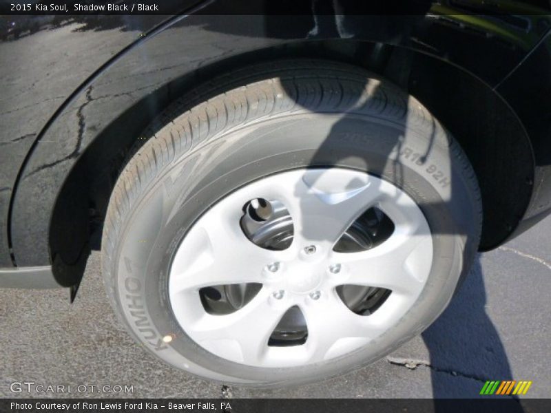 Shadow Black / Black 2015 Kia Soul