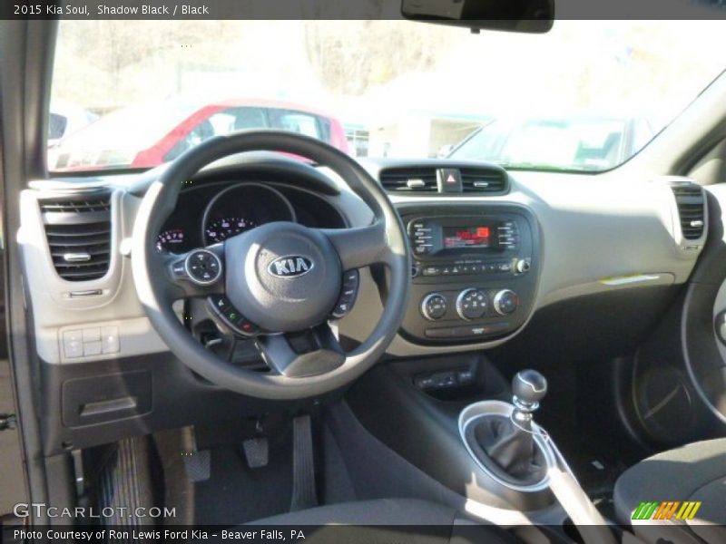 Shadow Black / Black 2015 Kia Soul