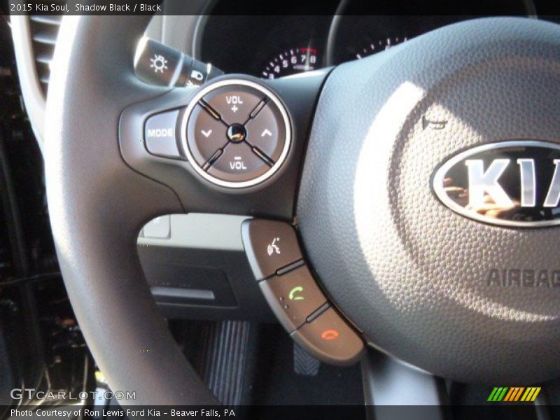 Shadow Black / Black 2015 Kia Soul