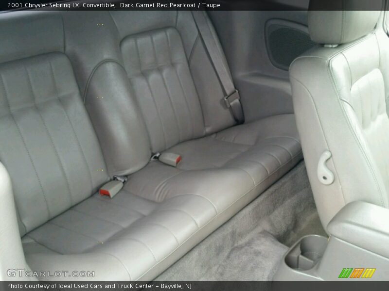 Dark Garnet Red Pearlcoat / Taupe 2001 Chrysler Sebring LXi Convertible